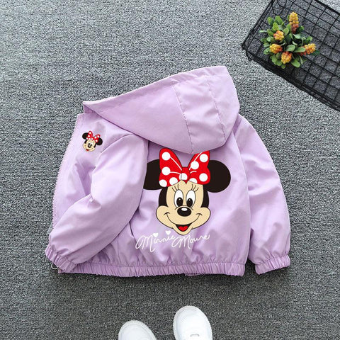 Disney Kids Mickey Mouse Jackets 2022 Spring Autumn Children Cartoon-TB01001-Veeddydropshipping