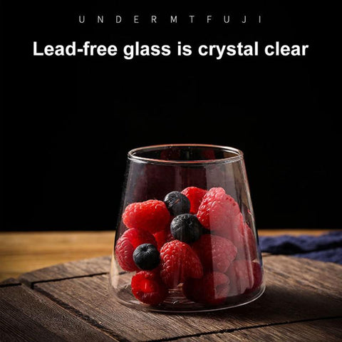 Mountain Glass Cup Heat-resistant Glass Water Cup-HA01273-Veeddydropshipping