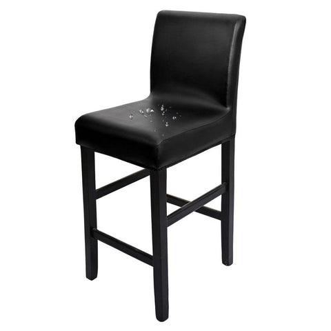 PU Waterproof Elastic Bar Stool Chair Covers-HA00534-Veeddydropshipping