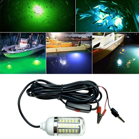 12V LED Fishing Light 100W Ip68 Lure Fish Finder Lamp 108 leds 2835SMD-TI00958-Veeddydropshipping