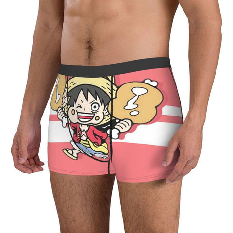 Boxer Briefs Underwear One Piece Anime Highly Breathable Birthday-MF01668-Veeddydropshipping