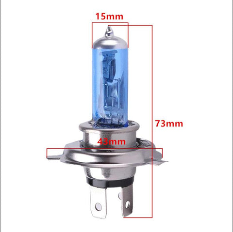 12v Lighting h4 100w 4300k 6000k Cars pure white yellow halogen-AM00030-Veeddydropshipping