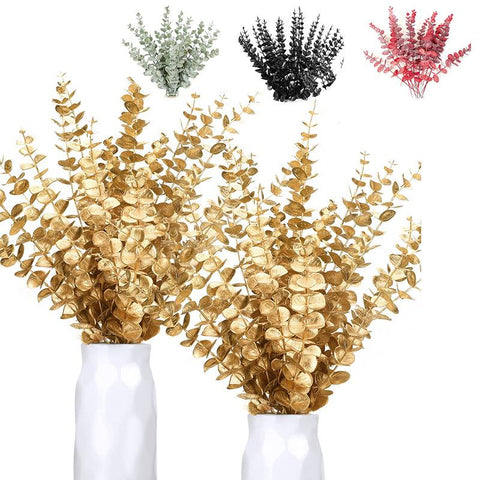 artificial plant eucalyptus leaf home decoration-HA00651-Veeddydropshipping