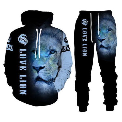 Autumn Winter 3D The Lion King Printed Long Sleeve  Clothing-TB01320-Veeddydropshipping