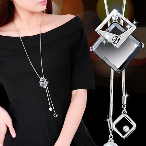 Fashion Long Necklaces Pendants for Women -JW01169-Veeddydropshipping