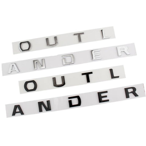 Mitsubishi OUTLANDER Car Front Head Hood Alphabet-AM00890-Veeddydropshipping