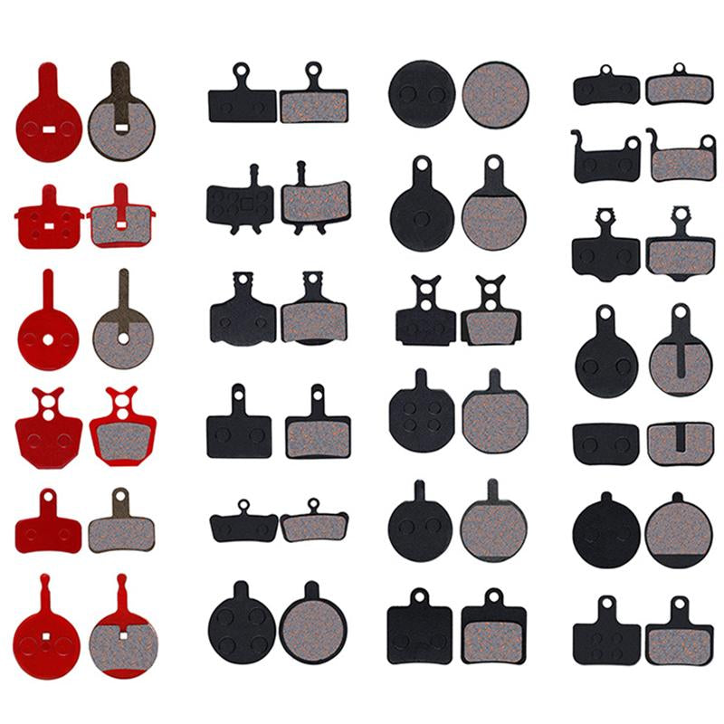 2 Pairs (4 pcs) MTB Bicycle Hydraulic Disc Brake Pads Semi-Metallic-AM00168-Veeddydropshipping