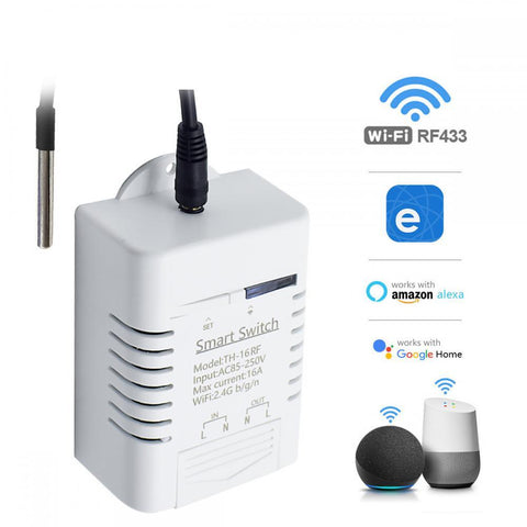 New Smart Plug Zigbee Thermostat 16a Zigbee Socket 433mhz Apple Homekit-TI01035-Veeddydropshipping