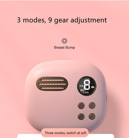 Automatic One Side Electric Breast Pump Three Pattern Massage Milk Maker-TB00688-Veeddydropshipping