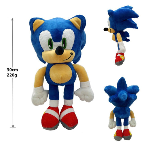 20-40 Cm Super Sonic The Hedgehog Soft Stuffed Plush Doll Cartoon-TB01565-Veeddydropshipping