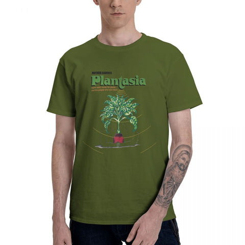Plantasia Fashion  T Shirts Pure Cotton Round Neck Men-MF00082-Veeddydropshipping
