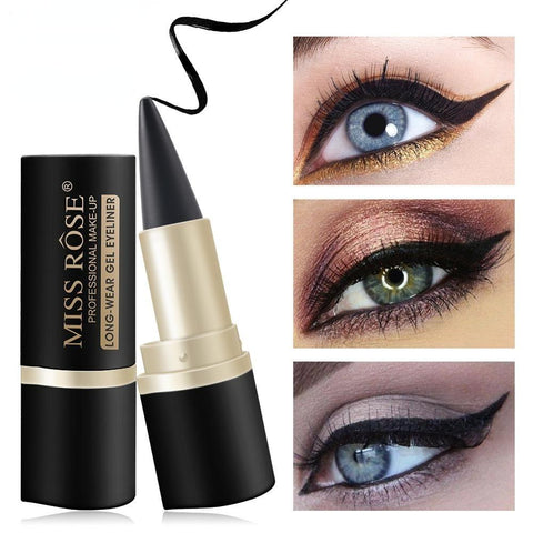 Long-Wear Gel Eyeliner Kajal Eye Pencil-BH00623-Veeddydropshipping