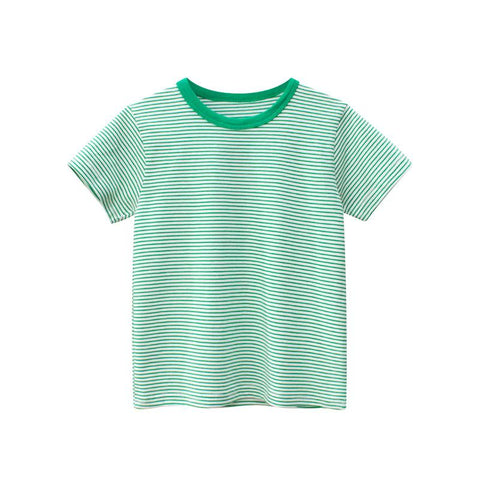 Boys T Shirt Short Sleeves Cotton Tops Girls Baby Children Clothing-TB01125-Veeddydropshipping