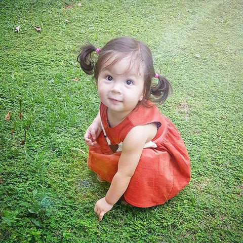 Fashion Children Summer Cotton Dresses Kid Clothing Fox Design-TB00880-Veeddydropshipping