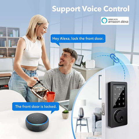 Gateway Hub Smart Door Lock Unlock Bluetooth-CO00595-Veeddydropshipping