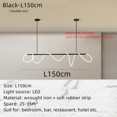 Led Tube Ceiling Chandelier-TI00420-Veeddydropshipping