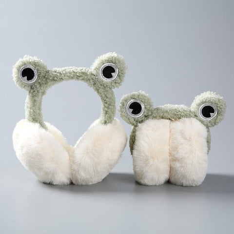 Cute Earmuffs Warm Female Plush Gift Blindfold Cute-MF00837-Veeddydropshipping