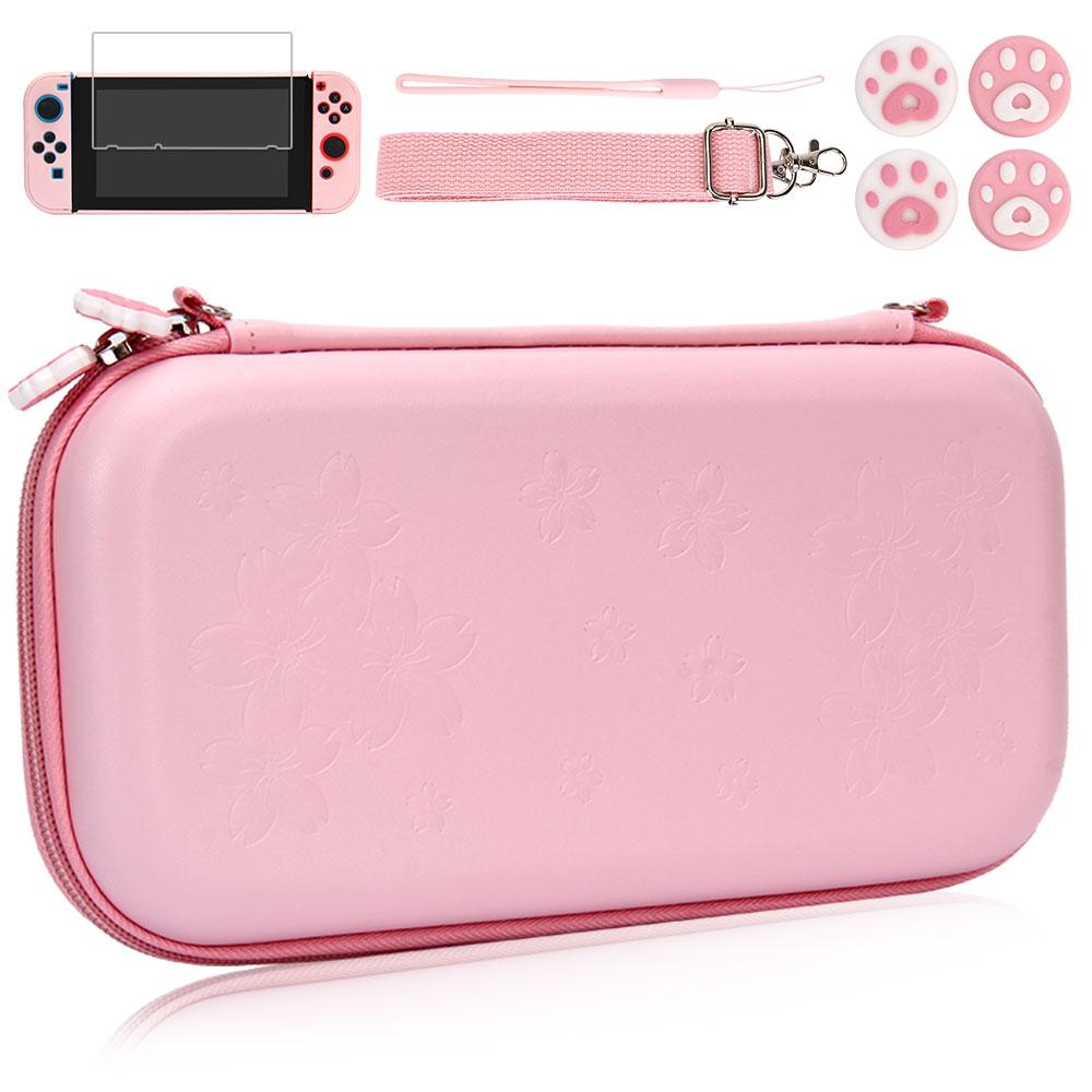 Blue Carry Case Accessories Storage Bag for Nintendos Switch Portable -CE01316-Veeddydropshipping