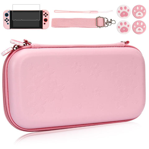 Blue Carry Case Accessories Storage Bag for Nintendos Switch Portable -CE01316-Veeddydropshipping