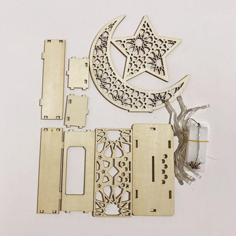 Muslim Ramadan Kareem Decoration Candle Led Lights-HA00350-Veeddydropshipping