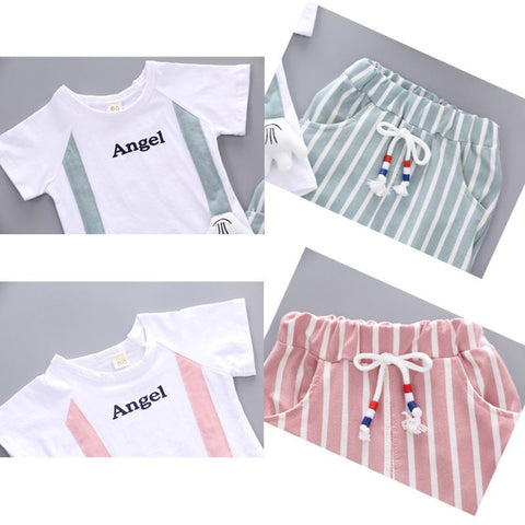 Baby Boy Summer Clothes T-Shirt+Shorts Cute Children Clothing-Veeddydropshipping-6