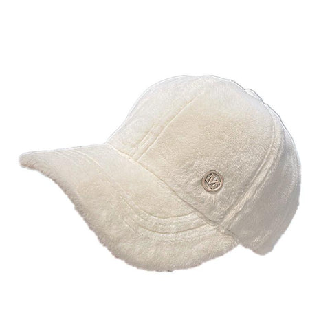 Lady Soft Fur Blended Baseball Caps-WF01370-Veeddydropshipping