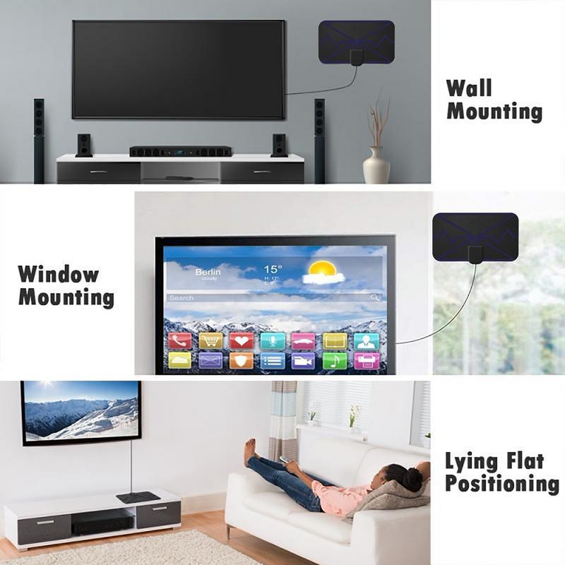 Digital TV Antenna 4K Indoor Amplifier Signal Booster-Veeddydropshipping