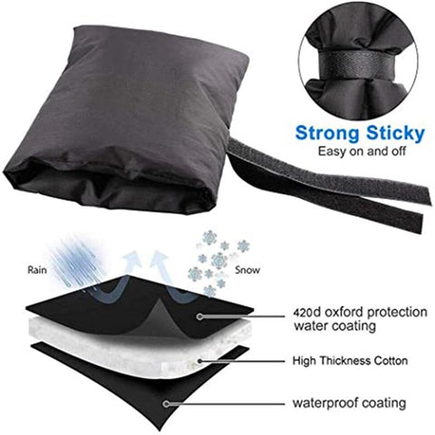 Faucet anti icing jacket Outdoor faucet insulation-HA01521-Veeddydropshipping