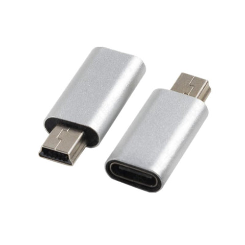 USB C To Mini USB 2.0 Adapter Type C Female To Mini USB Male Convert Connector -CE00242-Veeddydropshipping