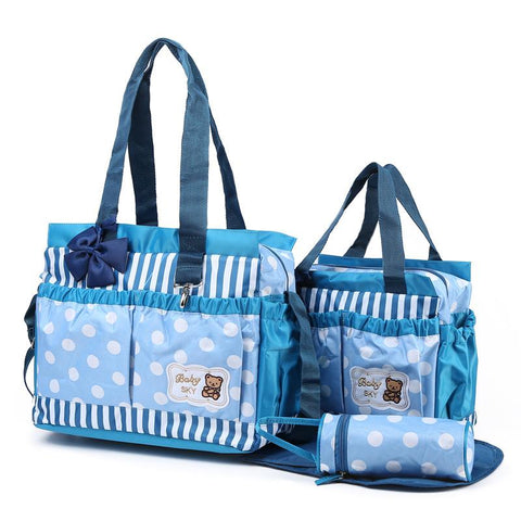 4Pcs/Lot Baby Tote Bag For Mothers Nappy Maternity Packages Outdoor-TB00255-Veeddydropshipping