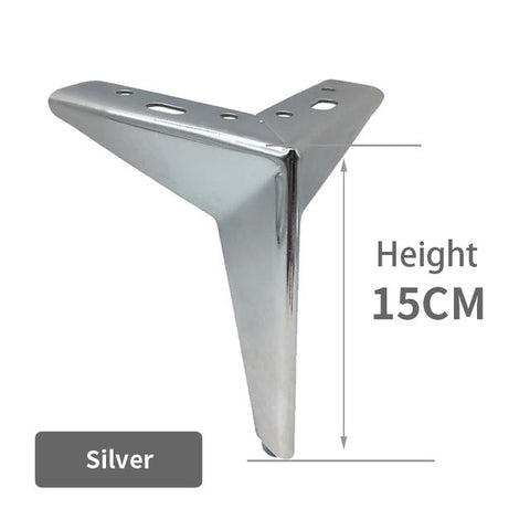 Rhombic metal hardware Furniture Feet-HA01724-Veeddydropshipping