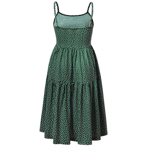 Pregnant Women Dress Sleeveless Adjustable Strap Swing Dresses-TB00617-Veeddydropshipping