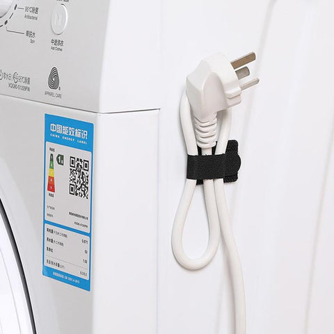 Nylon Cable Organizer Wire Winder With Self-adhesive Sticker for Phone Earphone Holder Mouse-PA00915-Veeddydropshipping