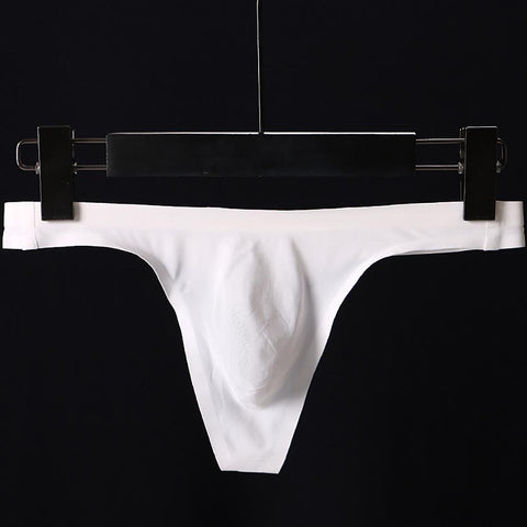 Stretchy Briefs Breathable Thong T-Back Male Underpants Seamless-MF01657-Veeddydropshipping