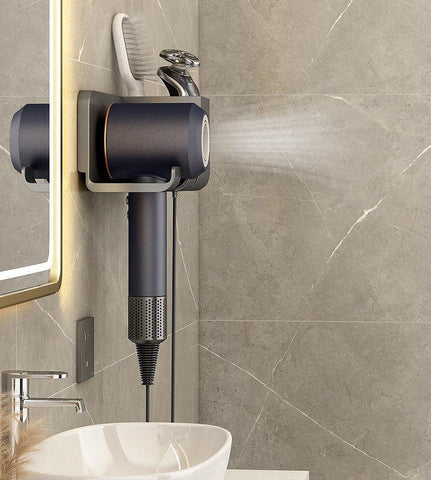 Hair Dryer Storage Holder Bathroom Wall-HA00846-Veeddydropshipping