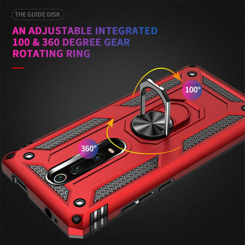 For Xiaomi Mi 9 T Case  Mi 9T Case Metal Ring Car for FundaXiaomi Mi9 T Pro Case-PA00316-Veeddydropshipping