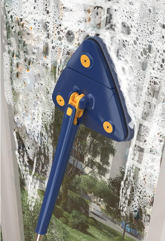Extended Triangle Mop 360 Twist Squeeze cleaning-HA01098-Veeddydropshipping
