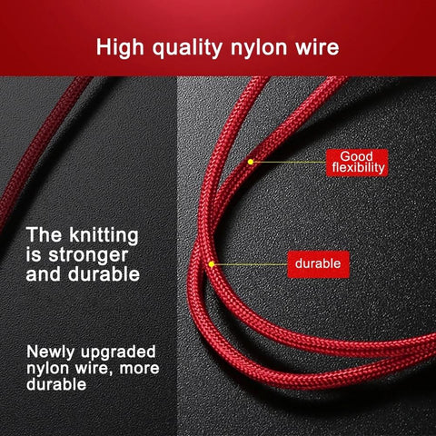 3in1 Data USB Cable for iPhone Fast Charger Charging Cable For Android phone type c-PA00962-Veeddydropshipping