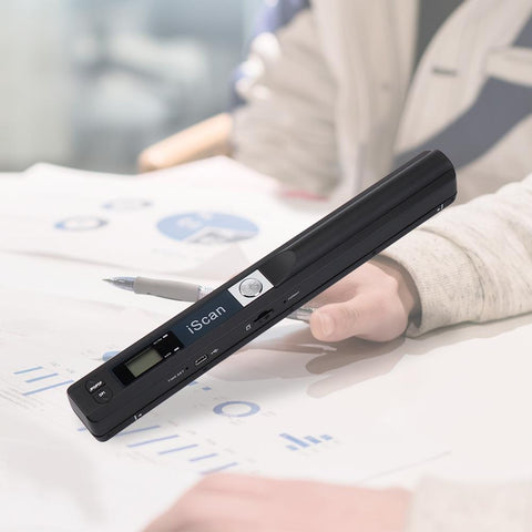 Portable handheld wireless mobile document scanner 900DPI Type-c LCD display-Veeddydropshipping