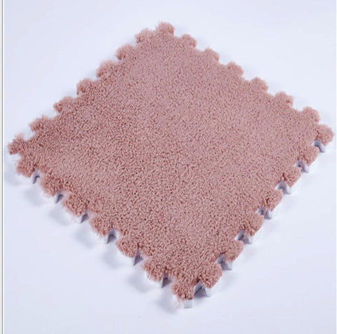 Thickened DIY Floor Mat Splicing Plush Carpet-HA00486-Veeddydropshipping