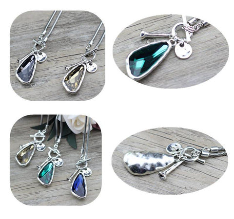 Fashion Winter Sweater Chain Women Female Long Necklace-JW01226-Veeddydropshipping