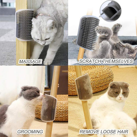 Massage Comb Pet Comb Removable Cat Corner-HA01974-Veeddydropshipping