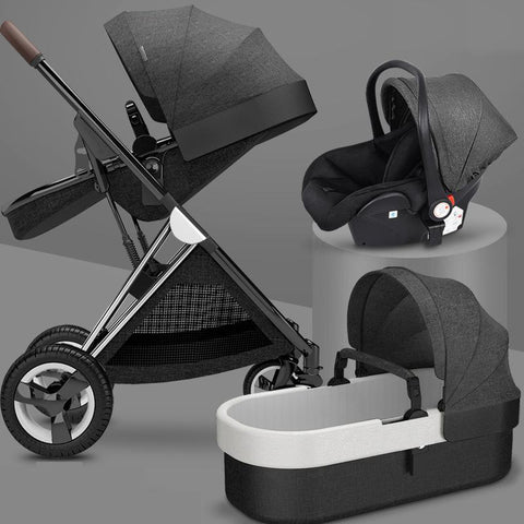 New Baby stroller 3 in1,four wheels stroller,2 in 1 baby car,kinderwagen-TB00367-Veeddydropshipping