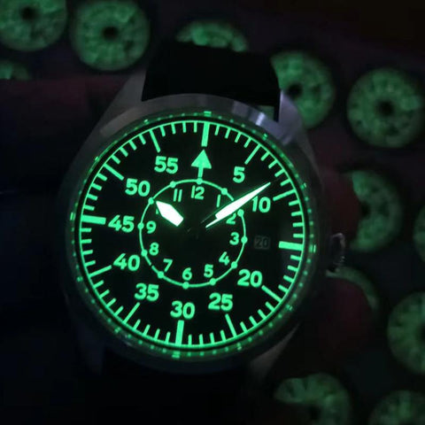 Mechanical Wristwatch Orologio Pilota Montre Pilote-JW00829-Veeddydropshipping