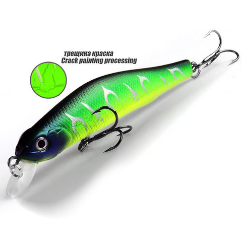 80mm 8.5g professional quality magnet weight fishing lures minnow crank hot model -OS00417-Veeddydropshipping