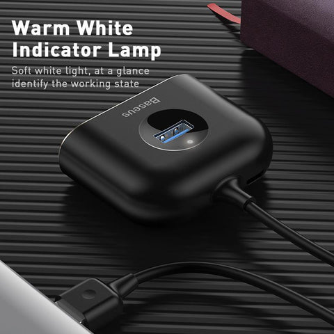 Type C  HUB LED USB Splitter HUB-CO00135-Veeddydropshipping