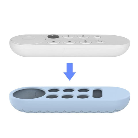 New 2021 Silicone Remote Control Cover For Chromecast With For Google TV -CE00631-Veeddydropshipping