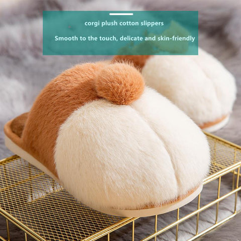 Slippers Plush Warm Indoor Men and Women Couples Cute-BS01278-Veeddydropshipping