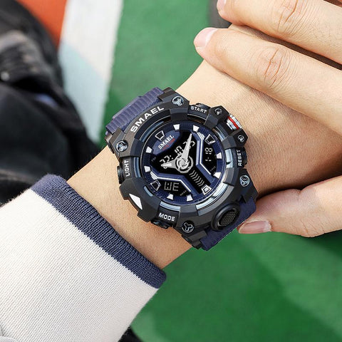 Sport Watch Dual Time Watch for MeN-JW00786-Veeddydropshipping