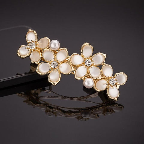 Zircon Spring Hair  Bowknot Fashion Hair Jewelry -JW00551-Veeddydropshipping